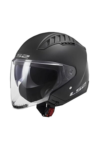 LS2 Copter 2 Açık Motosiklet Kaskı Mat Siyah