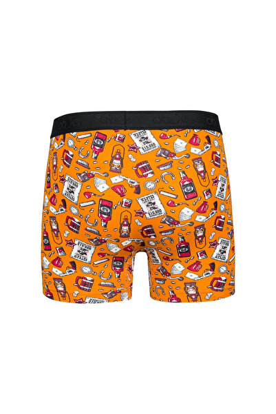 OBJE Men's Cowboy Pattern Boxer