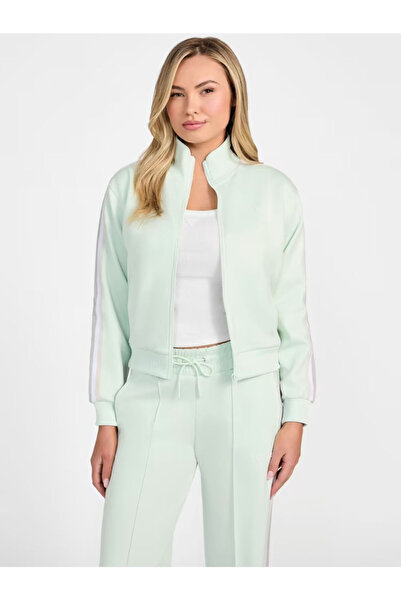 Guess Zip-up logo sweatshirt