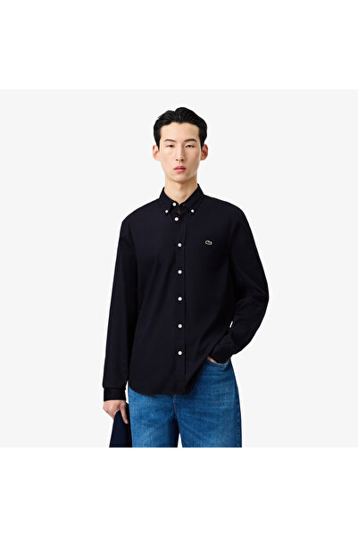 Lacoste قميص قطني بقصة عادية - CH2933-00-HDE