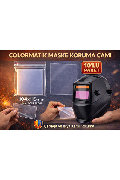 ColorMatic COLORMATİK KAYNAK MAKİNESİ KORUMA CAMI