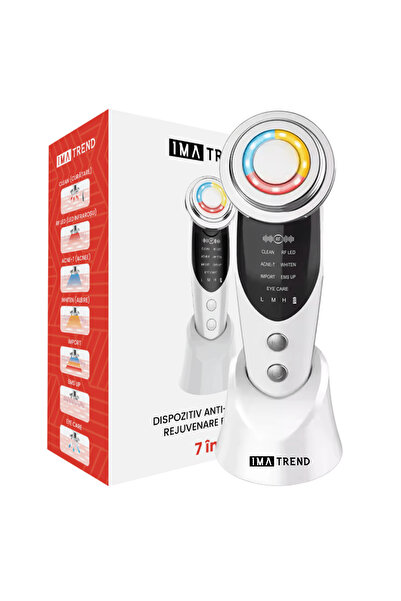 IMA TREND Aparat Tratament Facial 7 in 1 IMA Trend, EMS, Masaj, Lifting, Cura...