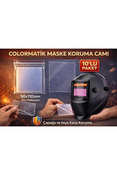 ColorMatic COLORMATİK KAYNAK MASKESİ KORUMA CAMI