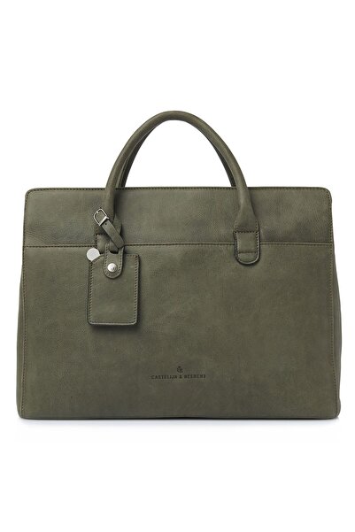 Castelijn & Beerens Carisma Shopper Tasche RFID Schutz Leder 41 cm Laptopfach