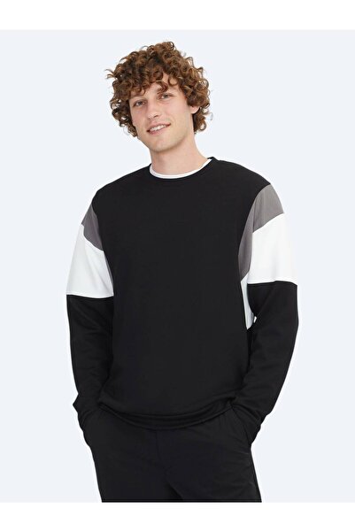 Kip Black Crew Neck Sweatshirt