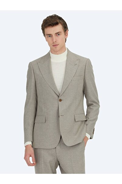 Kip بدلة ميكرو مودرن فيت من مزيج الصوف من ماركة مينك