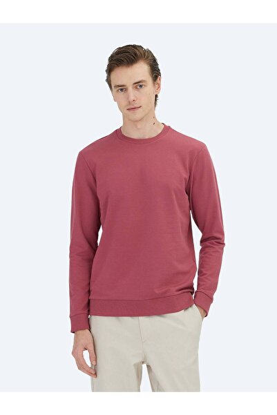 Kip Dusty Rose Crew Neck Sweatshirt