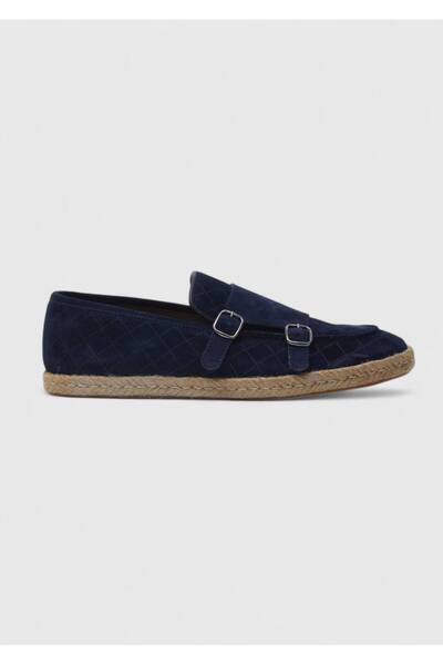 Ramsey Lacivert Süet Casual Loafer