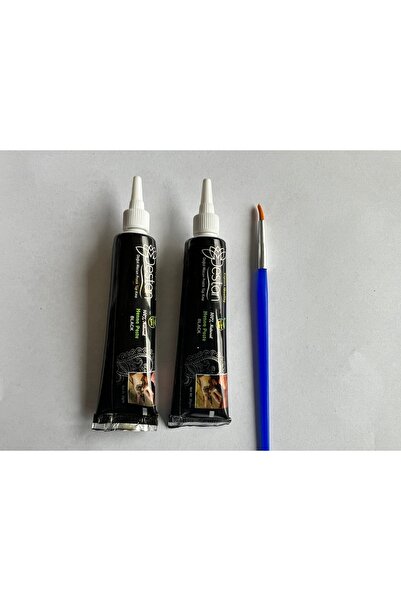 Airbrush Tattoo Hint Kınası Desenleri 12 Sayfa Birden 2 Tüp Kına Hediyeli