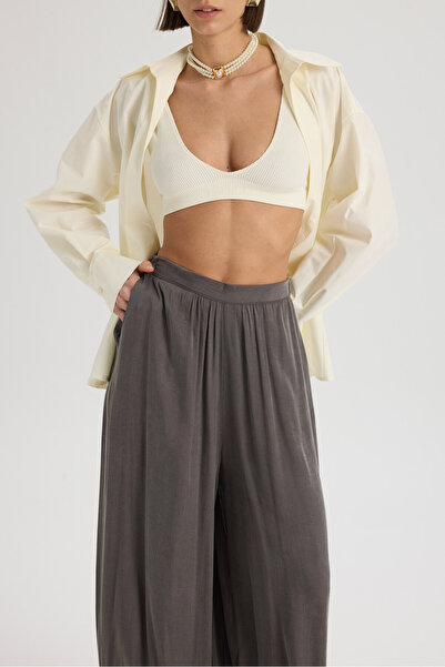 MAI STUDIOS CO. Aria Antrasit Şalvar Pantolon