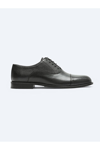 ABDURRAKİP ÇETİN SİİRT YÖRESEL ÜRÜNLER Black Leather Classic Shoes