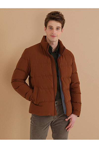 Kip Kiretil Regular Fit Stand Collar Casual Woven Coat