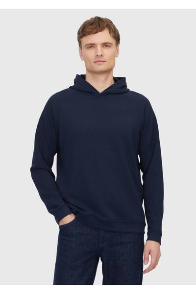 Ramsey Μπλουζάκι με κουκούλα Navy Blue