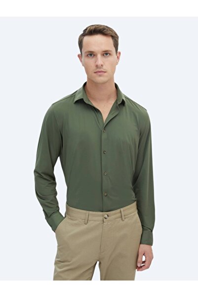 Kip Kaki ležerna košulja standardnog kroja