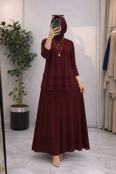 DOCEMODA DOCE52 ETEKLİ TÜLLÜ SANDY TAKIM