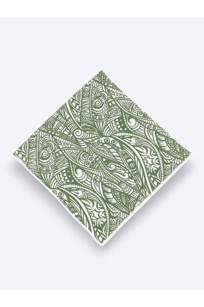 Kip Ανοιχτό πράσινο λινό μαντήλι - 100% λινό