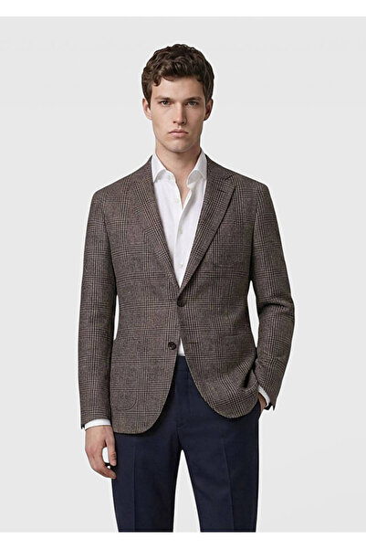 Ramsey Vizon Zeroweight Slim Fit Yün Karışımlı Ceket