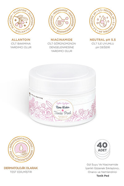 ÖZDEN ÖZDOĞAN Gül Suyu Ve Niacinamide Içerikli Gözenek Sıkılaştırıcı, Onarıcı...