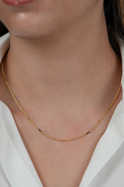 by milo jewellery 14 AYAR SADE TASARIM ALTIN ZİNCİR