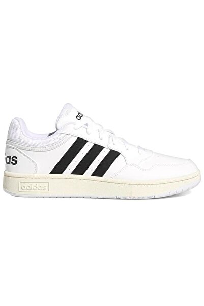 adidas Ανδρικά λευκά αθλητικά παπούτσια Hoops 3.0 Gy5434