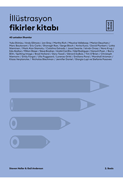 Ketebe İllüstrasyon Fikirler Kitabı - Steven Heller, Gail Anderson