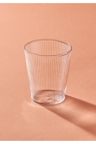 The Mia Striped Borosilikat Cam Bardak 400 ml