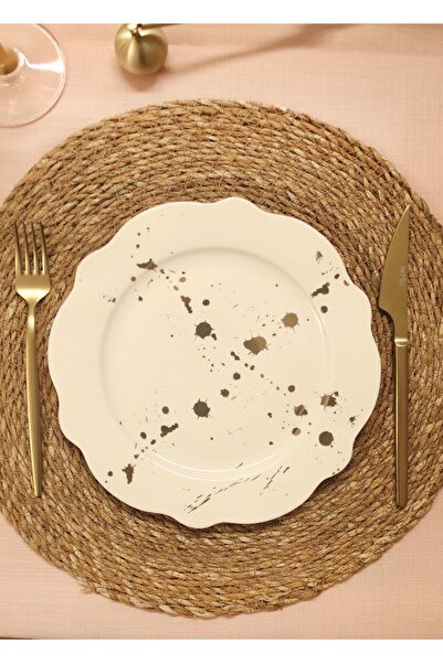 The Mia Splash Pasta Tabağı 6 Parça 21 Cm