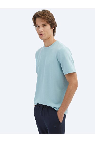 Kip Tricou cu guler rotund mentă