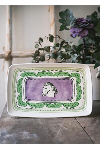 The Mia Provence Dikdörtgen Servis 34x25 cm