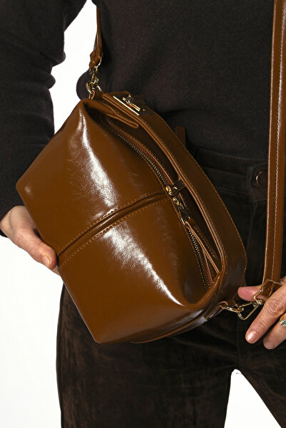 ABBRA Ženska veganska Koža ručna naramenica Postavljeno mala Torba