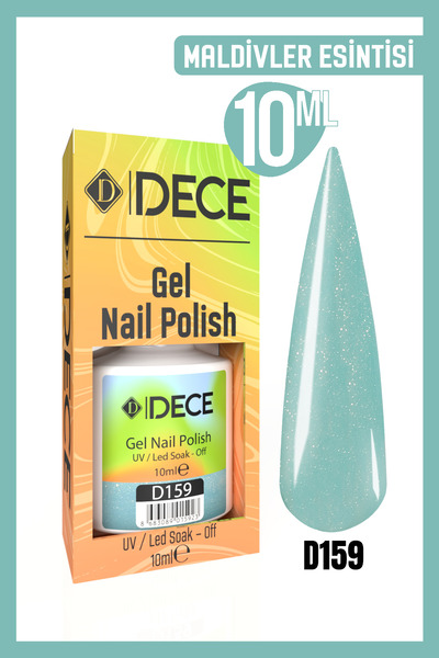 d dece Kalıcı Oje Uv Led D159 ( IŞILTI SERİSİ) 10ml