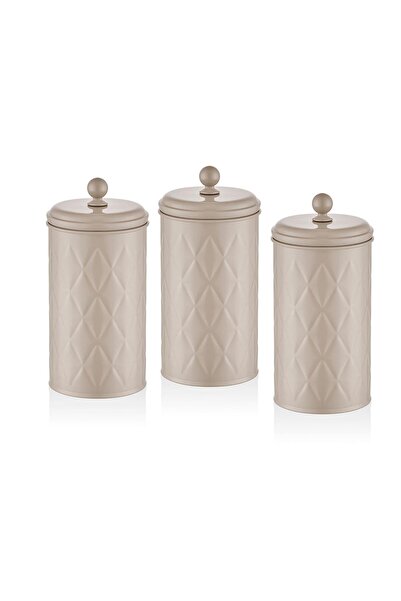 The Mia Prism Tea Sugar Coffee Jar Caramel 1,20 Lt