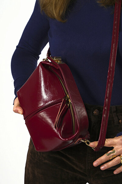 ABBRA Ženska veganska Koža ručna naramenica Postavljeno mala Torba