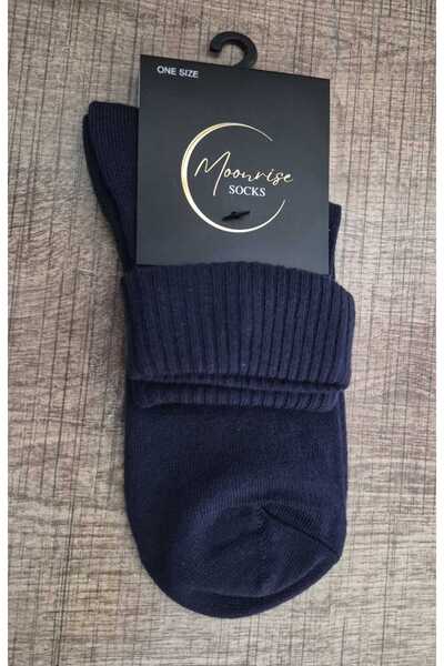 Moonrise Socks جوارب سوكيت 6 أزواج بامبو باللون الأزرق الداكن بتصميم مريح