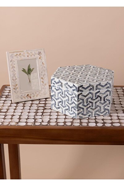 The Mia Hexagon Box 28X24X14 cm Tlc0091