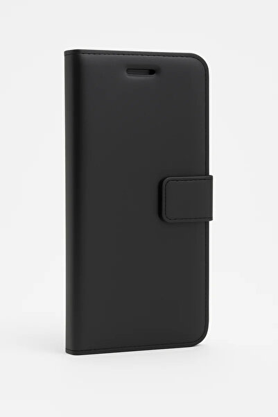 PiyasaSepeti حافظة آيفون 17 مع محفظة وحامل وغطاء أسود