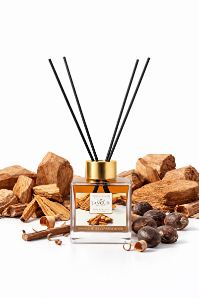 J'AMOUR EAU DE PARFUME Sandal Ağacı Bambu Çubuklu Oda Kokusu 100ML