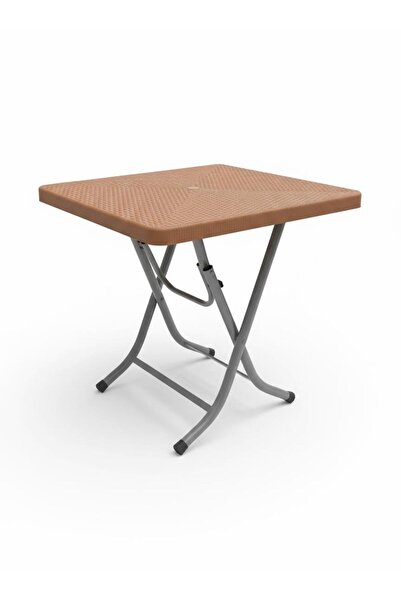 Mandella 80x80 Katlanır Ayaklı Masa Tik Eko