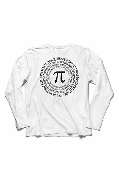 Kendim Seçtim Tricou cu mânecă lungă Pi Number Day 3.14 Tricou imprimat