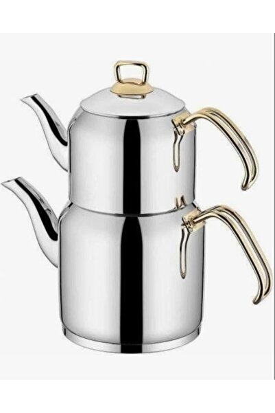 SILA إبريق شاي ذهبي رقم 3 من تروفا TK