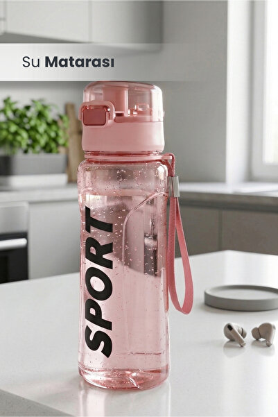 Orvila Kolay Kapak Su Matarası 700 ml - Mürdüm Profesyonel Suluk Okul - Işyer...