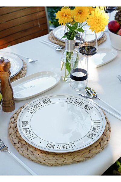 The Mia Daily Tunes Serving Plate - 30 cm