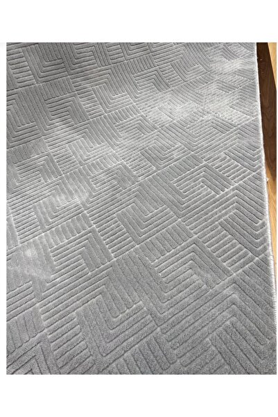 AKSU Merinos Rölyef Aden Krem Kaymaz Taban Kesme Halı Yolluk