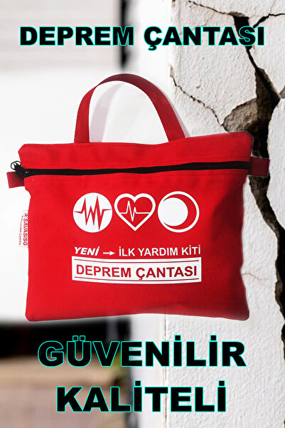 SAVASISG Deprem Çantası Yeni Ilkyardım Kiti