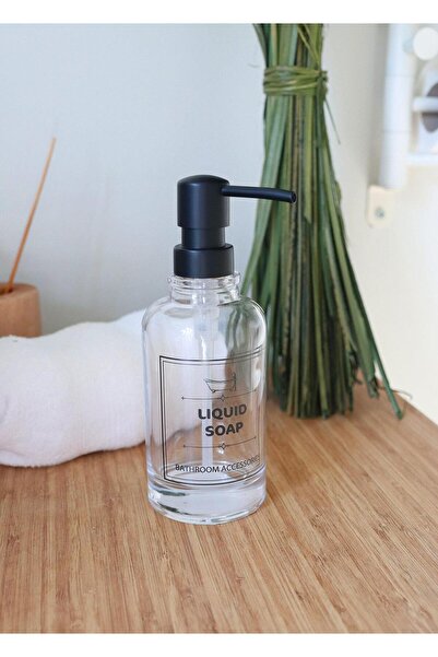 The Mia موزع صابون سائل شفاف سعة 280 مل