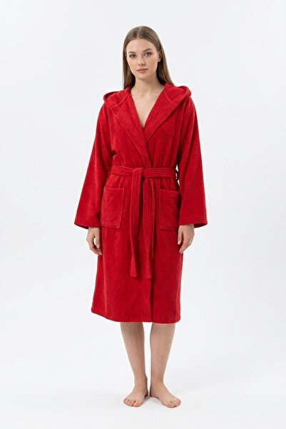 Ender Home CottonVerse Sa kapuljačom Ogrtač za kupanje – 100% pamuk, unisex