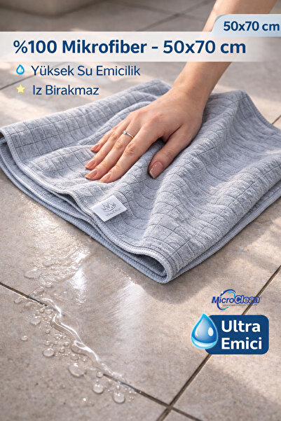 Micro Clean Missclean ( 1 Adet ) Yer Bezi Sıkılması En Rahat Büyük Boy 50*70 Cm