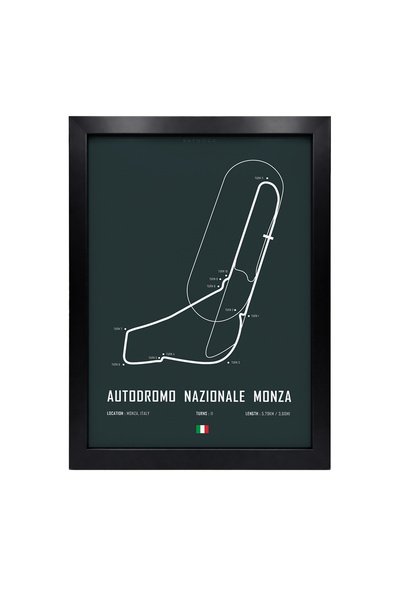 KAYNOCK Italian Grand Prix, Monza, Ferrari, Formula 1 Pist, F1 Poster Tablo S...
