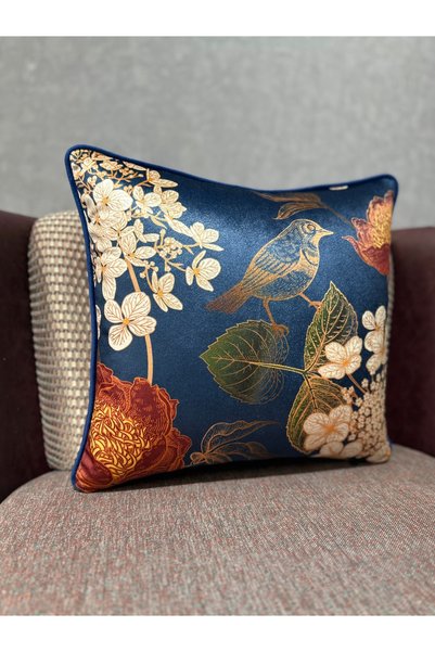 Fabricland Blend-9372-Navy Blue Pillow Case