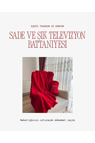 KUTLU MAISON Tv Battaniyesi Puffy Welsoft 130x190